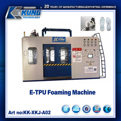 Máquina de espuma de E-TPU Máquina automática de moldeo de E-TPU para la fabricación de zapatos