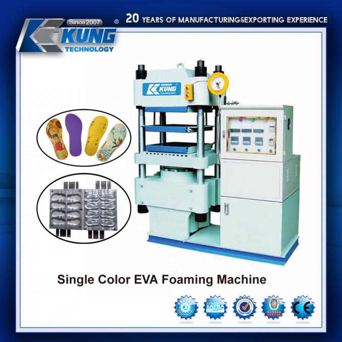 4 estaciones EVA Shoes Injection Machine Hydraulic práctica para la fabricación del deslizador 2