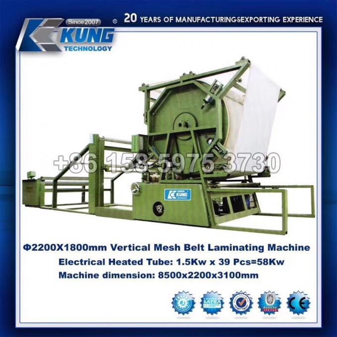 Función vertical automática de Mesh Belt Lamination Machine Multi 0