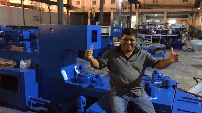 Sola máquina del PVC Airblowing del color de 6 estaciones