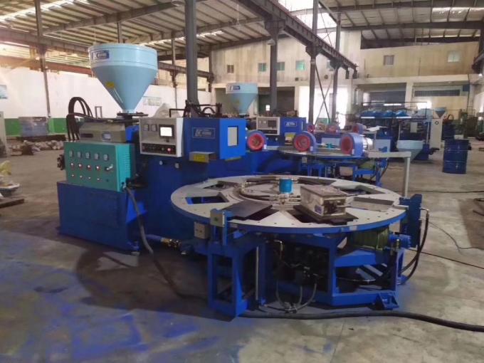 Sola máquina del PVC Airblowing del color de 6 estaciones