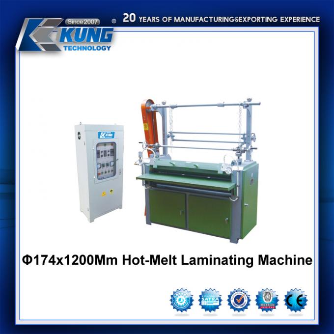 Función eléctrica antiusura de Mesh Belt Laminating Machine Multi 4
