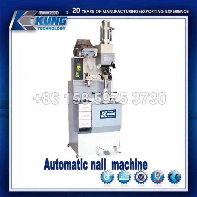 Máquina automática del clavo para la fabricación superior de zapatos