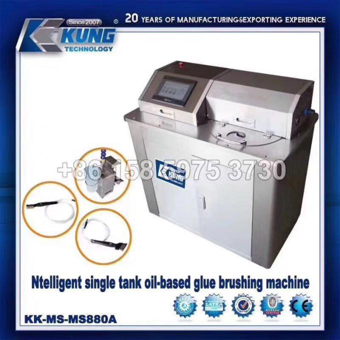 Máquina de cepillar del solo pegamento a base de aceite del tanque de Ntelligent