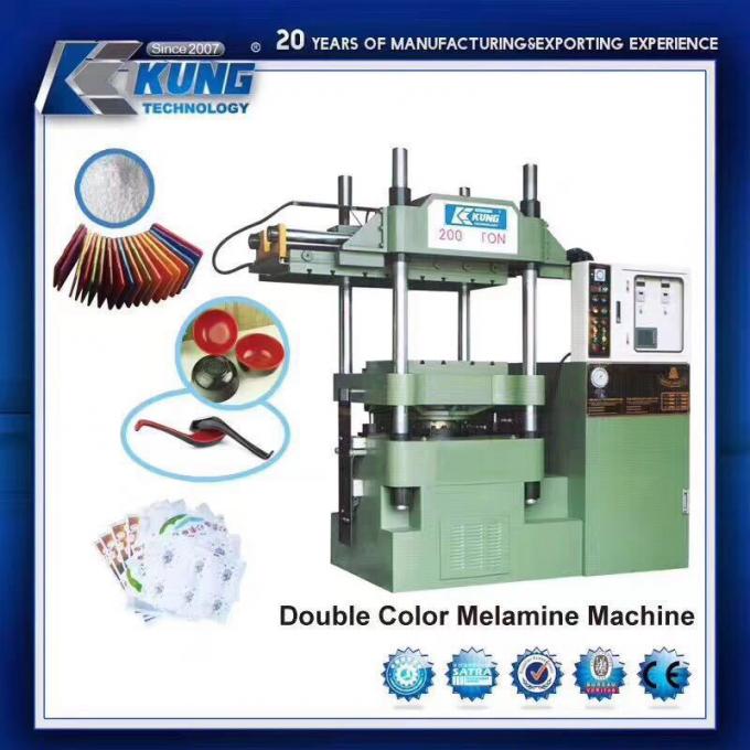 Máquina doble de alta calidad de la melamina del color