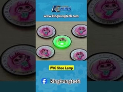 Lámpara de zapato de PVC