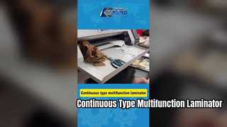 Máquina laminadora automática multifunción de tipo continuo para materiales de calzado