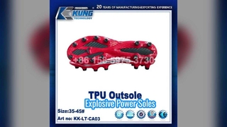 Suelas de fútbol de TPU