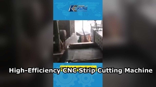 Máquina cortadora de tiras CNC de alta eficiencia con control de freno: 120 cortes/min