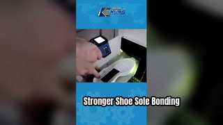 Máquina de irradiación UV de baja temperatura para tratamiento de superficies de suelas de zapatos EVA